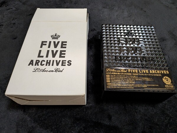 限定価格/FIVE LIVE ARCHIVES/L’Arc~en~Ciel 完全生産限定盤