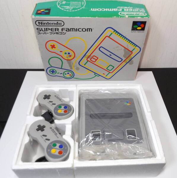 SFC スーパーファミコン 本体 箱説明書付き