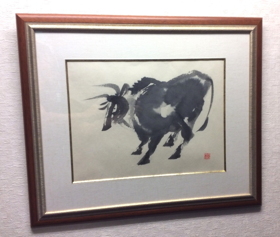 雨田光弘 原画 水彩画 うさぎ Yahoo!オークション -「水彩画」(動物画) (水彩)の落札相場