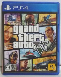 【PS4】 グランド・セフト・オートV GTA5 地図説明書付き
