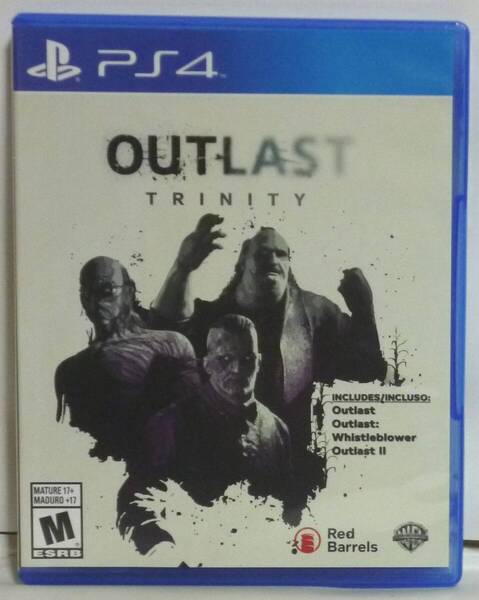【PS4】 Outlast Trinity 輸入版 北米 アウトラスト トリニティ