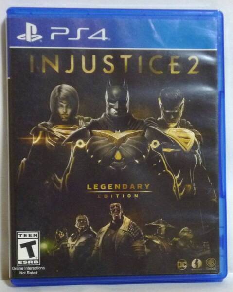 【PS4】 Injustice 2 Legendary Edition インジャスティス2 海外版 北米