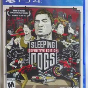 【PS4】 Sleeping Dogs Definitive Edition スリーピングドッグス 海外版 北米