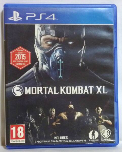 【PS4】 Mortal Kombat XL モータルコンバット 海外版 欧州