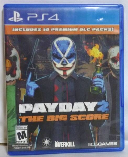 【PS4】 Payday 2: The Big Score 輸入版 北米