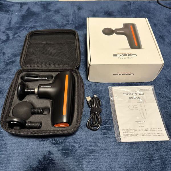 【新品同様】MTG SIXPAD Power Gun SE-BF03A シックスパッド パワーガン