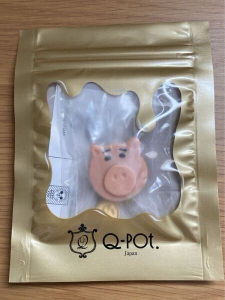 【新品未開封】Q-pot キューポット「トイ・ストーリー ハム シュガークッキー ブローチ」日本製 ディズニー アクセサリー Toy Story