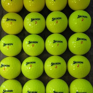 ◆SRIXONロストボール◆大好評 スリクソンSRIXON DISTANCE 合計20個セット いかがですか?イエロー SRIXON DISTANCE
