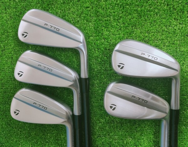 【送料無料】I335)希少Fire Express DGL115S!最新TaylorMade テーラーメイド P770(2024) アイアン 6-P 5本セット。ファイアーエクスプレス