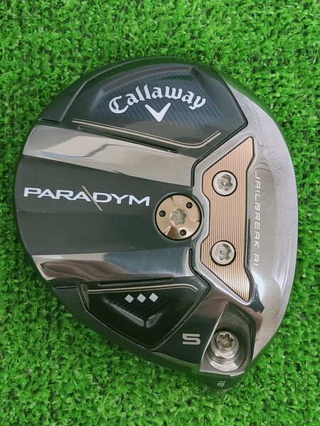 【送料無料】(FH232)Callaway キャロウェイ PARADYM DDD パラダイムトリプルダイヤモンド 18° 18度 5Wヘッド単品 ヘッドカバー付 クリーク