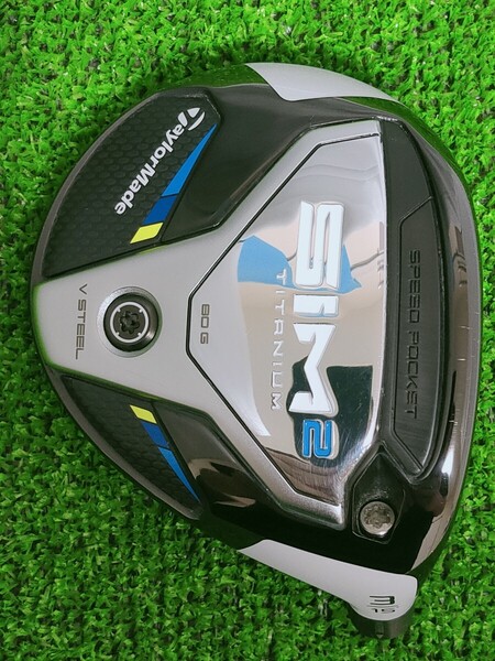 【送料無料】(FH230)TaylorMade テーラーメイド SIM2 FW シム2フェアウェイウッド 15° 15度 3Wヘッド単品 ヘッドカバー付