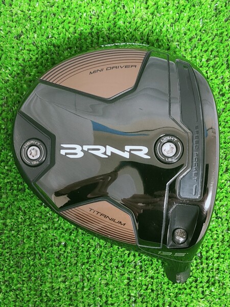 【送料無料】(DH994)希少13.5度!バーナーミニドライバー!TaylorMade テーラーメイド BRNR MINI DRIVER 13.5° ヘッド単品 ヘッドカバー付