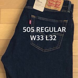 Levi's 505 REGULAR FIT RINSEY W33 L32
