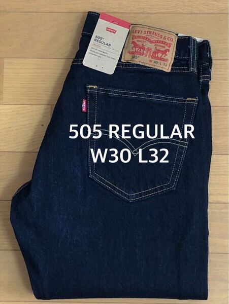 Levi's 505 REGULAR FIT RINSEY W30 L32