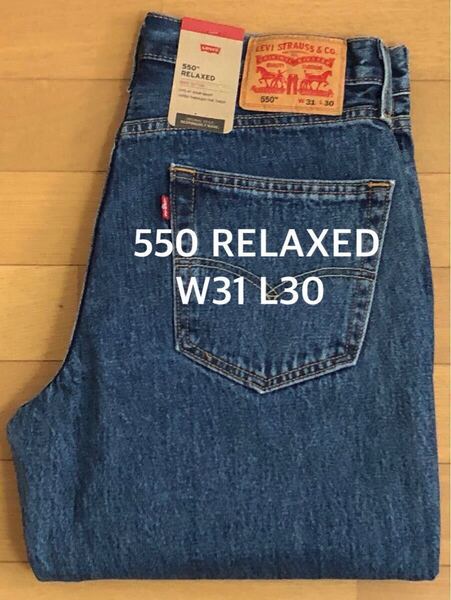 Levi's 550 RELAXED FIT DARKINDIGO SW W31 L30