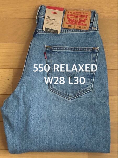 Levi's 550 RELAXED FIT MIDIUMINDIGO CLIF W28 L30