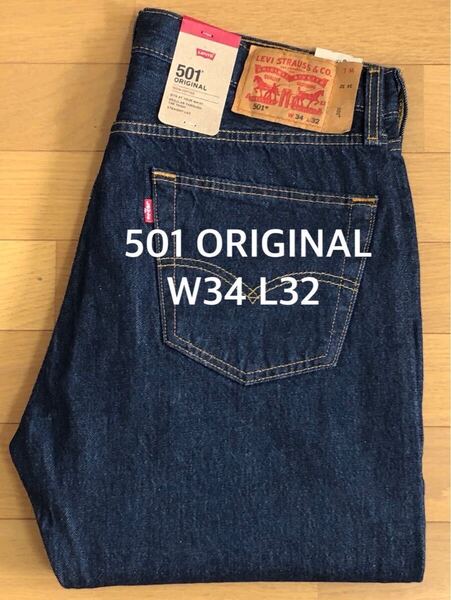 Levi's 501 ORIGINAL FIT ONEWASH W34 L32