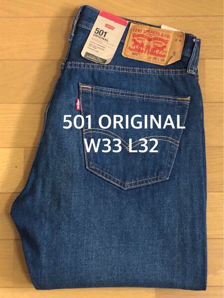 Levi's 501 ORIGINAL FIT USEDINDIGO W33 L32