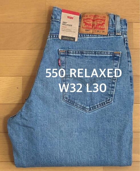 Levi's 550 RELAXED FIT MIDIUMINDIGO CLIF W32 L30