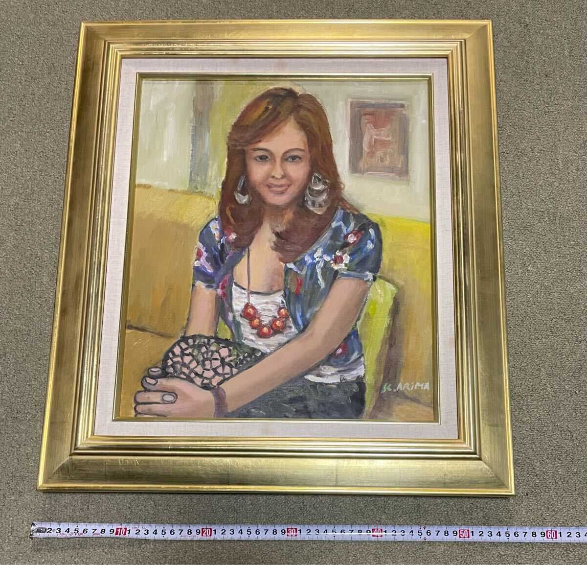 Yahoo!オークション -「k.」(油彩) (絵画)の落札相場・落札価格