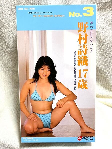 E12 野村詩織 17歳 レッズ REDS 1/6 キューティーエンジェルコレクション No.3 生写真3枚付き 未組立
