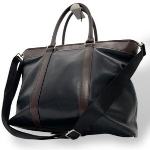 COACH レキシントン レザー ビジネスバッグ バイカラー 2way A4可