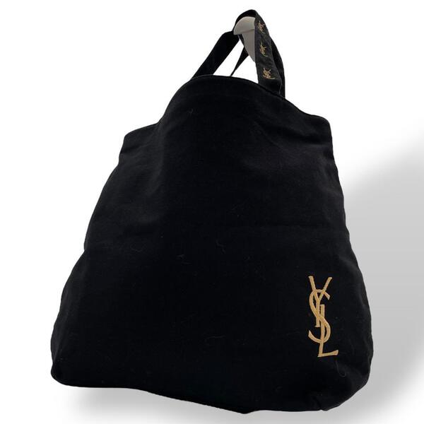 YSL イヴ・サンローラン ノベルティ トートバッグ ブラック