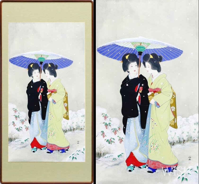Yahoo!オークション -「葵」(日本画) (絵画)の落札相場・落札価格