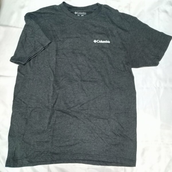 Columbia コロンビア メンズTシャツ バックプリント 輸入古着 L 半袖Tシャツ