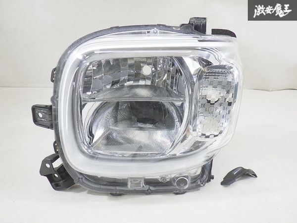 スペーシア ヘッドライト片側 スペーシアのヘッドライト 片側バルブ切れ（スズキ スペーシア