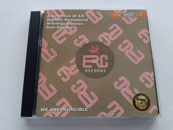 ユーロビート/ディスコ★THE BEST OF ERC RECORDS/WE ARE INVINCIBLE★ジャッキー・ロウ.501s.Faces.ジミー・ラフィン