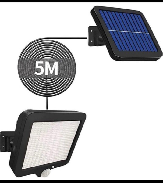 ソーラーライト 屋外 56LED センサーライト モーションディテクタ 超高輝度 照明 防犯ライト IP65防水 ウォールライト 太陽光発電