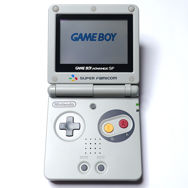 【STANDARD】ゲームボーイアドバンスSP 本体 新品外装交換 メンテナンス済み GBA