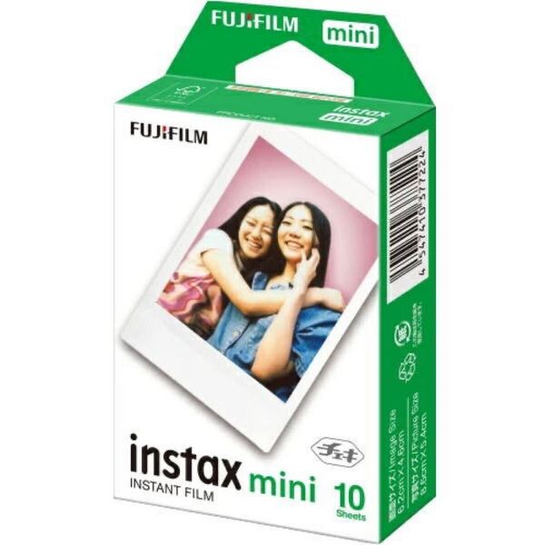 フジフィルム チェキフィルム 無地 10枚 INSTAX MINI JP 1
