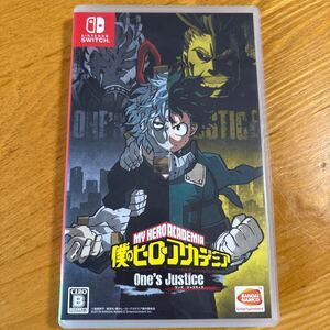 僕のヒーローアカデミア Switch スイッチ ニンテンドースイッチ Nintendo ソフト One’s Justice