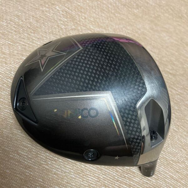 ◆中古ヘッド◆イオンスポーツGINNICOジニコ 02Cドライバー one star★ ヘッドカバー付属