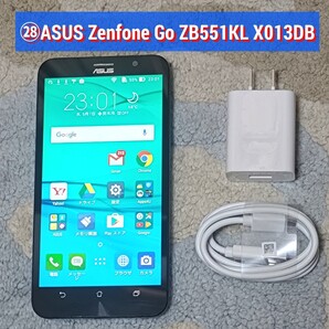 ■ZB551KL■28■ASUS ZenFone Go ZB551KL X013DB ブルー 国内版