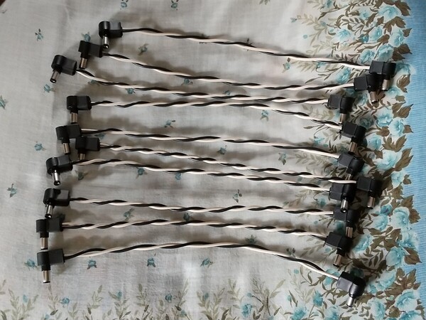 DC13-10 DCケーブル Belden8460ケーブル 25cm 10本セット