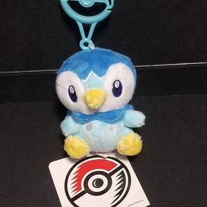 送料無料 ポケモン ポッチャマ カラビナ付きマスコット ぬいぐるみ pokemon Piplup Plush Doll