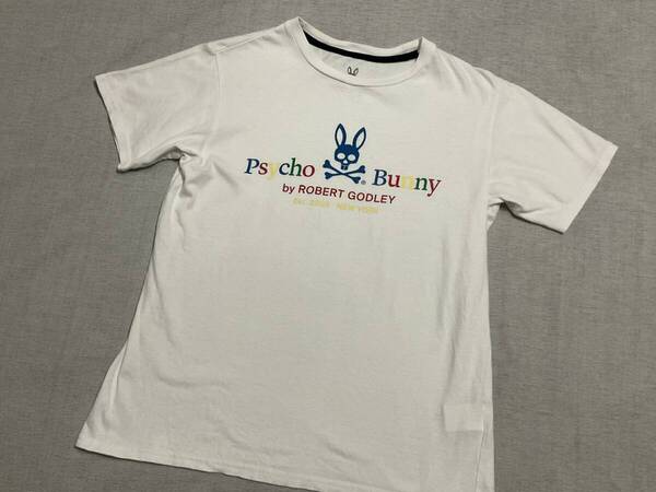 Psycho Bunny / サイコバニー / コットン ストレッチ Tシャツ / 日本製 / USED 良品 / PB138