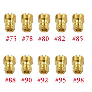 10サイズ ♯75/98 ケイヒン 丸大 メインジェット キャブレター #75 #78 #80 #82 #85 #88 #90 #92 #95 #98 キャプ ケーヒン 京浜