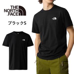 ☆正規品新品☆ザ ノースフェイス The North Face 半袖 Tシャツ NF0A87NG ブラック Sサイズ THE NORTH FACE COTTON S/S SIMPLEDOME TEE