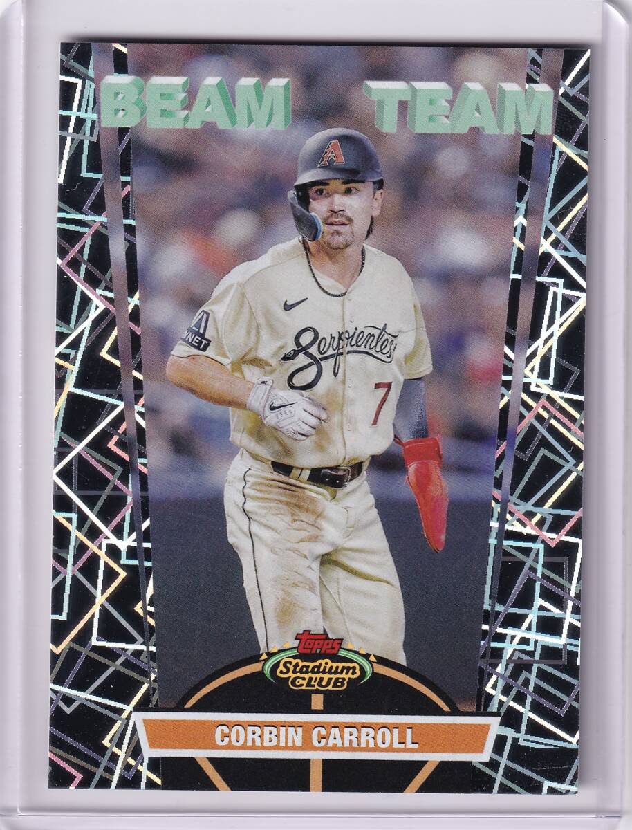 23年MLB新人王コービンキャロル直筆サインカード@ダイヤモンド