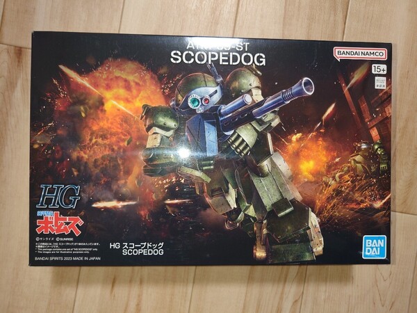 HG スコープドッグ & HG スコープドッグ用拡張パーツセット 3〜6 新品 送料込み プレミアムバンダイ 装甲騎兵ボトムズ