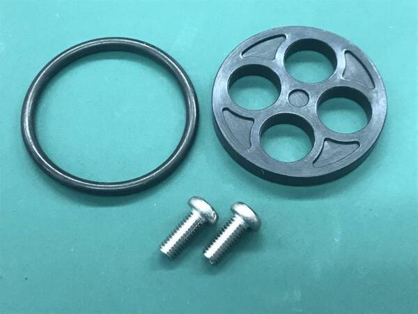 ホンダ VT250F VT250Z MC08 後期 フューエルコック オーバーホール パッキン 詳細作業手順Oリング ケイヒン ガソリン燃料コックレストア