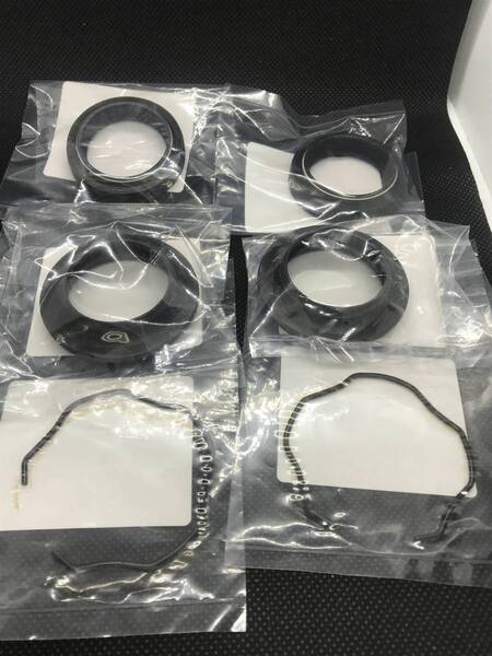 ヤマハ TZR250 1KT 39mm正立 日本製 NOK フォークシール オイル+ダストシール+ストッパー各2個1KT-23145-00/1KT-23144-00 オ