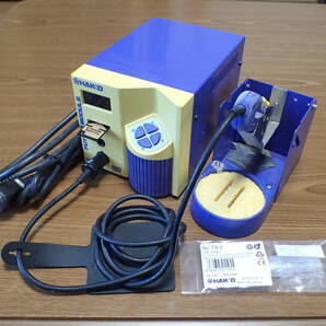 【中古】HAKKO FM-2023 ミニパラレルリムーバー + FM-202 はんだステーション(おまけ 中古こて先 T9-I、新品こて先T9-I)