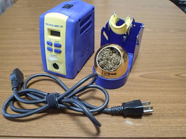 【中古①】HAKKO FX-951 高出力温調式はんだこて(おまけ 中古こて台 )