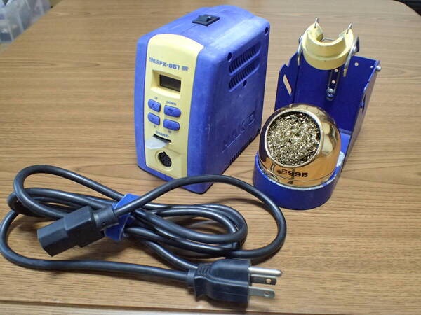 【中古②】HAKKO FX-951 高出力温調式はんだこて(おまけ 中古こて台 )