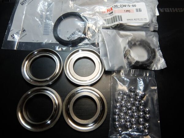 RZ250 RZ350 ステムリフレッシュキット 日本製純正タイプ ステムベアリング 4L3 4UO RZ250R RZ350R 29L 51L 1AR 29K 1XG 3HM TZR250 1KT